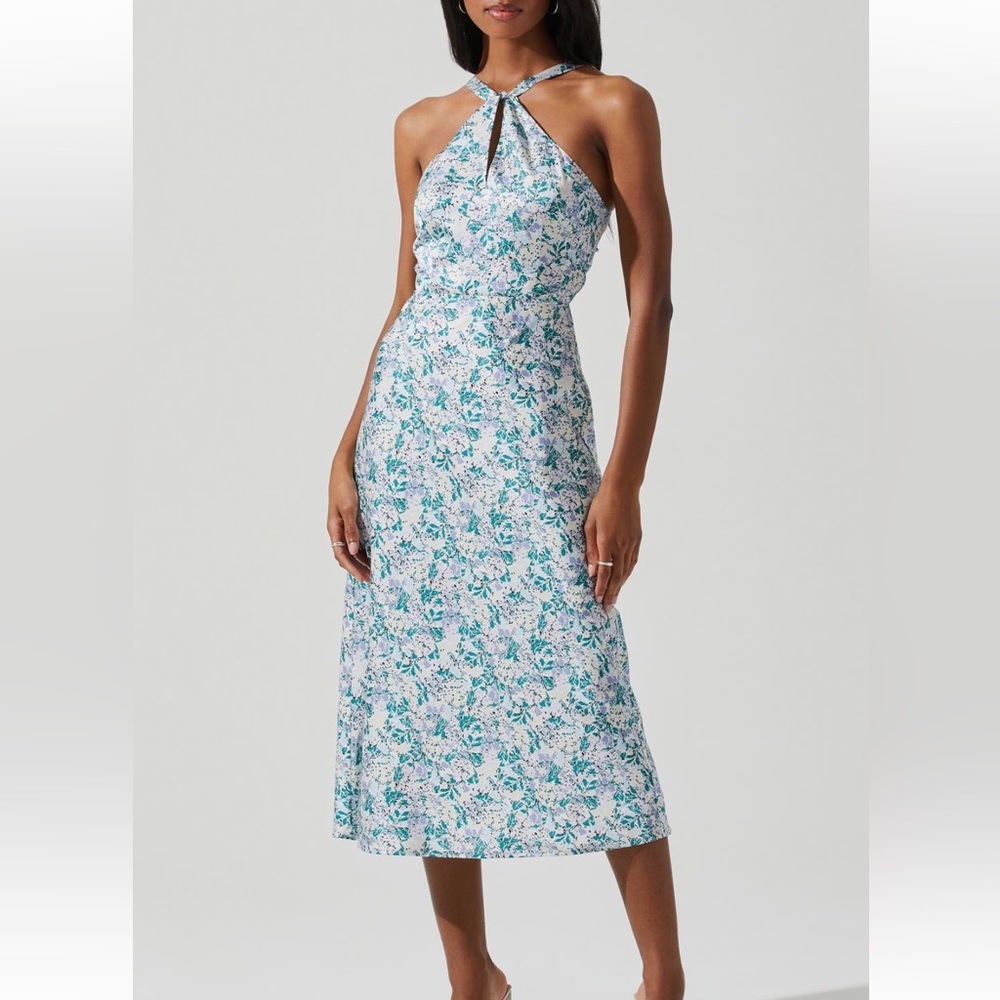 Astr the label halter dress